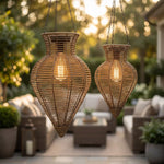 Solar Hanglantaarn “Zaya” – Boho Tuinverlichting