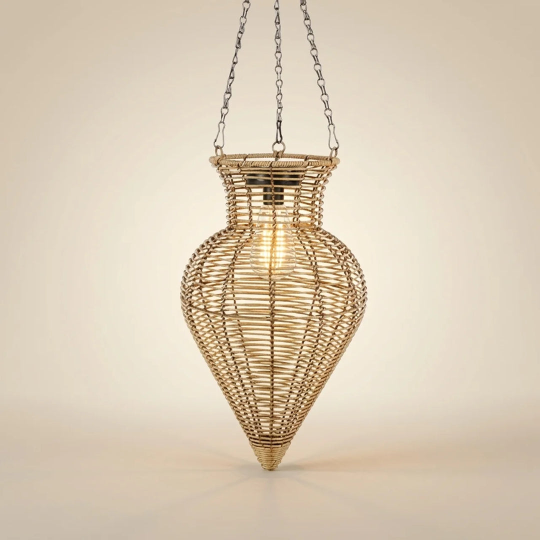 Solar Hanglantaarn “Zaya” – Boho Tuinverlichting