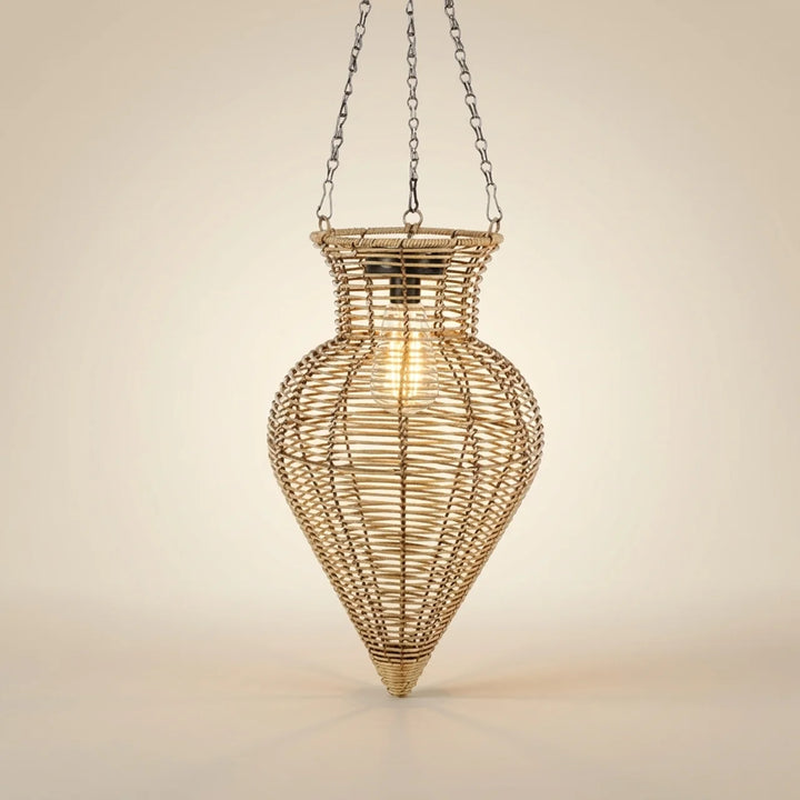 Solar Hanglantaarn “Zaya” – Boho Tuinverlichting