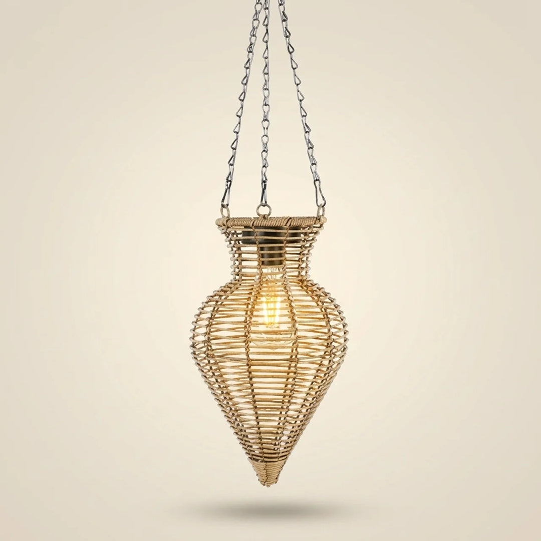 Solar Hanglantaarn “Zaya” – Boho Tuinverlichting