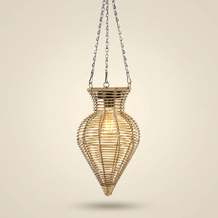 Solar Hanglantaarn “Zaya” – Boho Tuinverlichting