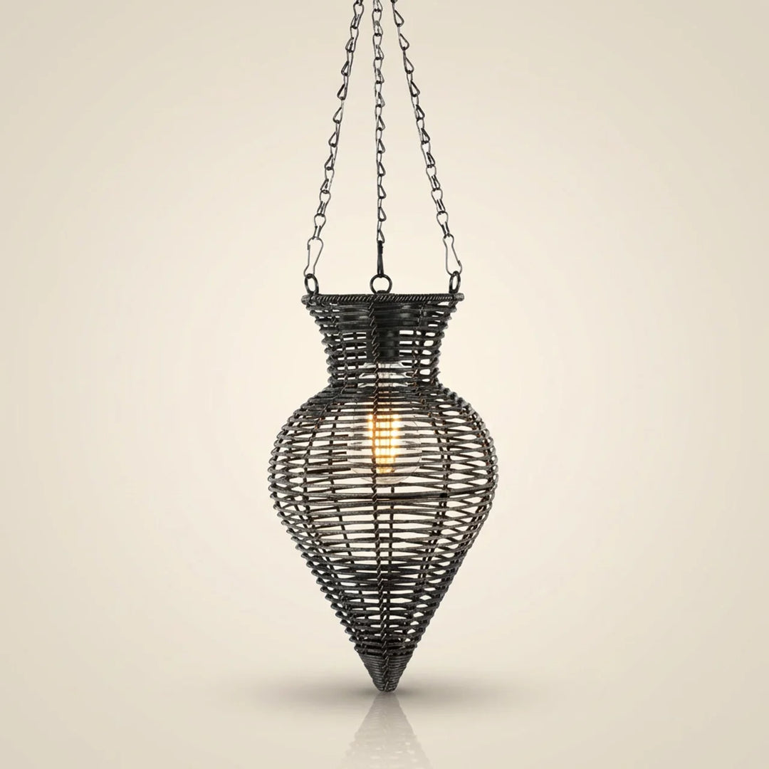 Solar Hanglantaarn “Zaya” – Boho Tuinverlichting