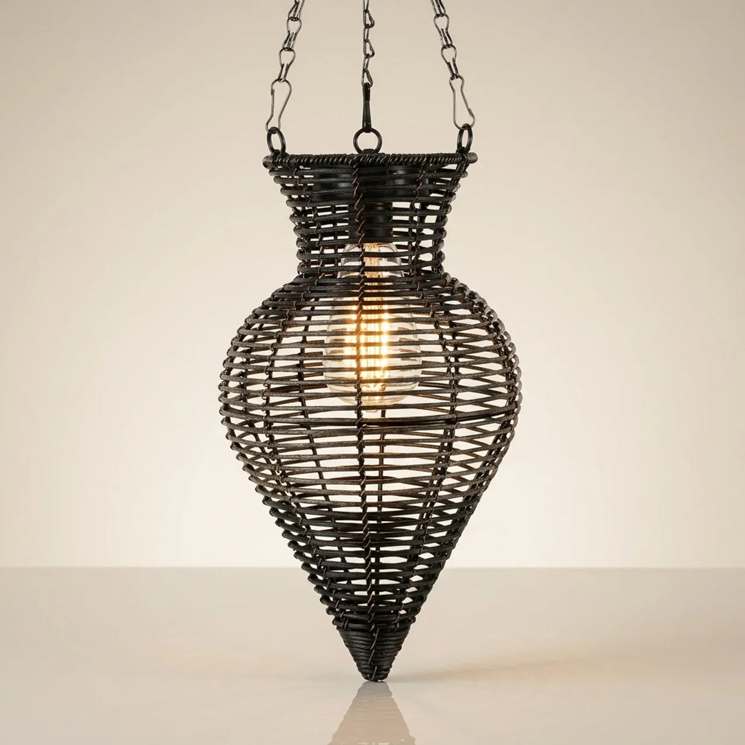Solar Hanglantaarn “Zaya” – Boho Tuinverlichting