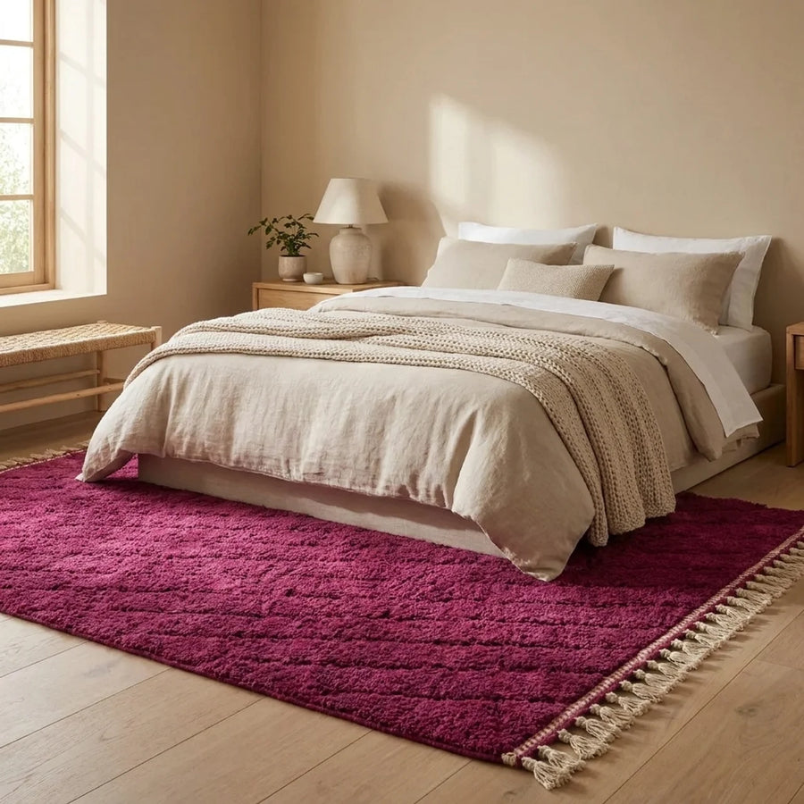 Handgemaakt Marokaanse  Berber vloerkleed – 200 x 300 cm