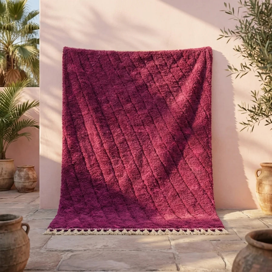 Handgemaakt Marokaanse  Berber vloerkleed – 200 x 300 cm