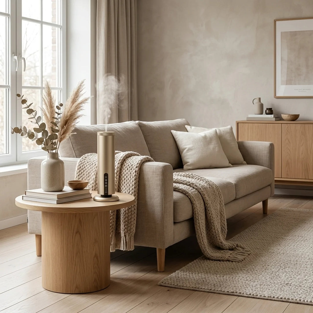 Luxe Draadloze Aroma Diffuser – Aluminium Design