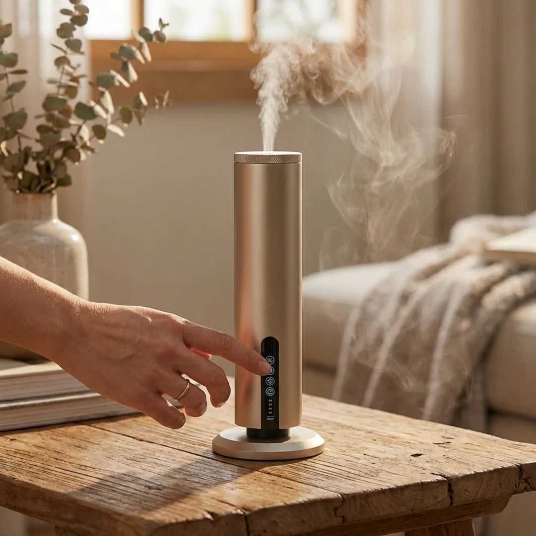 Luxe Draadloze Aroma Diffuser – Aluminium Design