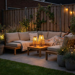 Solar Tafellamp Ono – Rotan Look met Warm Licht