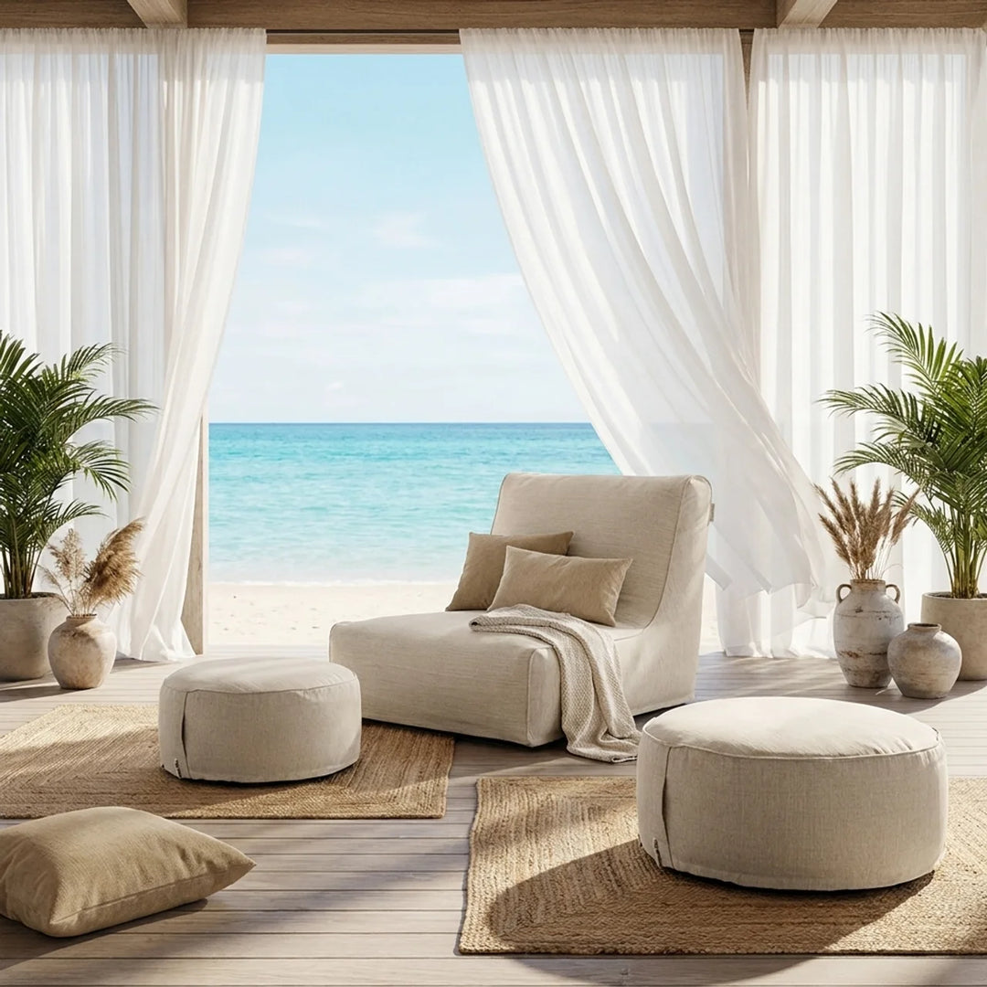 Opblaasbare loungeset 70x90x70cm – Zand