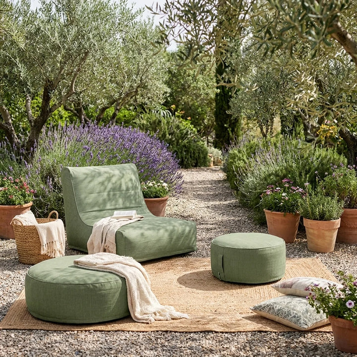 Opblaasbare loungeset 70x90x70cm – Groen