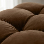 Velvet Chaise Longue – Luxe Ronde Design Ligbank | Royal Wood