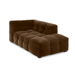 Velvet Chaise Longue – Luxe Ronde Design Ligbank | Royal Wood