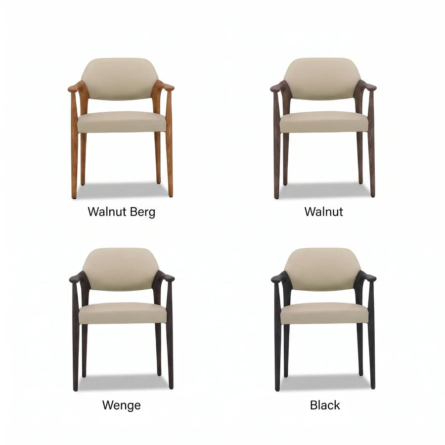 Pootkleuren: Walnut Berg, Walnut, Wenge en Black