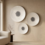 Rond Wandpaneel Bamboo Wit – Vojtech
