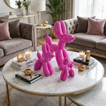 Balloon Hond – Fuchsia Hoogglans | Luxe Decoratie