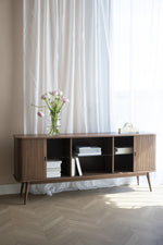 Dressoir Barbier 180 Walnoot detail