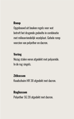Rosa Modulaire Bank Crème | Design Elementenbank