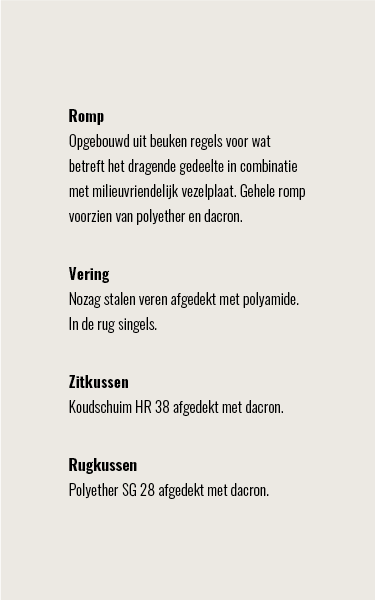 Rosa Modulaire Bank Crème | Design Elementenbank