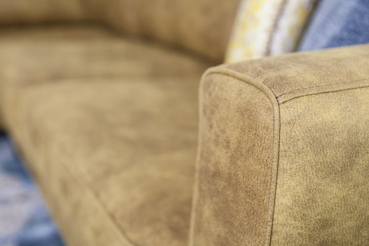 SEVN Hoekbank Isabella kleur Mosterd