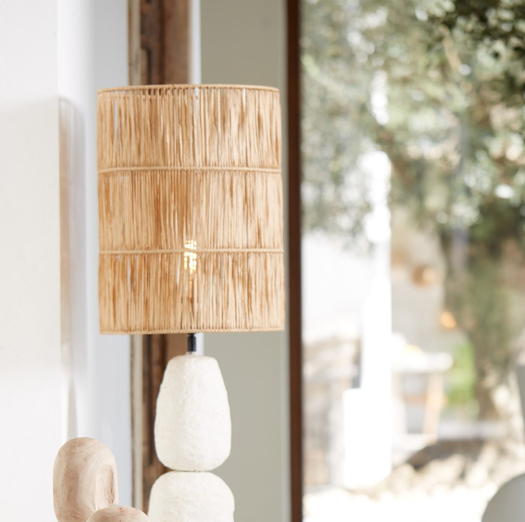 Light & Living Lampenkap Lanzano Raffia Naturel