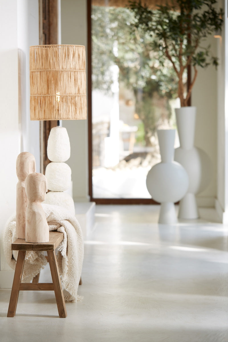 Light & Living Lampenkap Lanzano Raffia Naturel