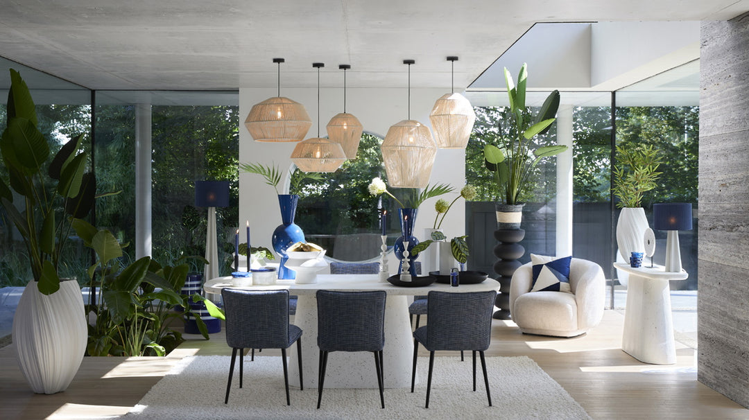 Light & Living Hanglamp Deya Crème