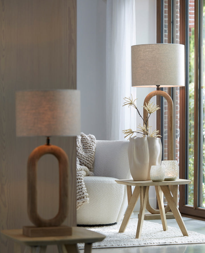 Light & Living Vloerlamp Paceco Mangohout