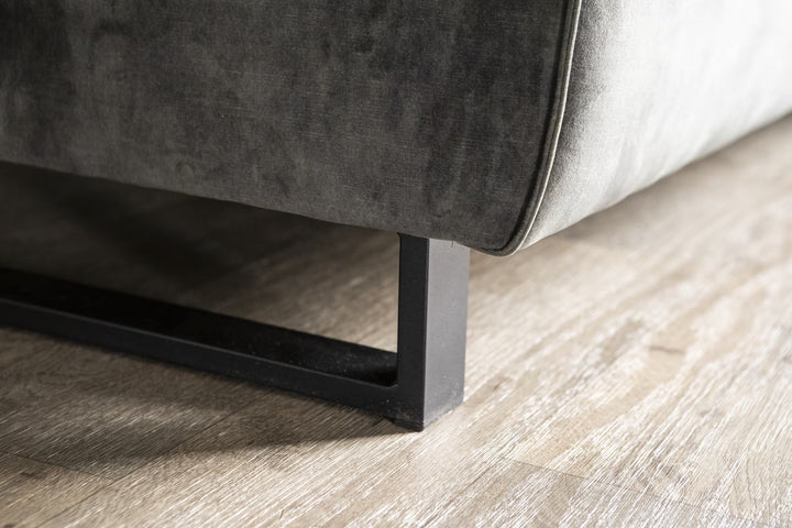 SEVN Eetkamerbank Jelle Velvet, kleur Groen