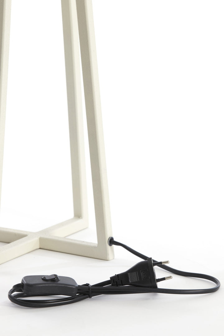 Light & Living Lampvoet Miley Crème