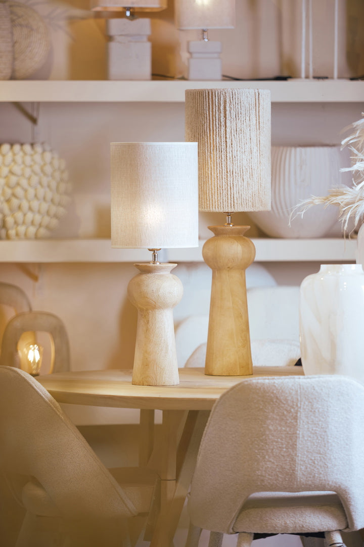 Light & Living Lampvoet Baglio Mangohout Mat Naturel