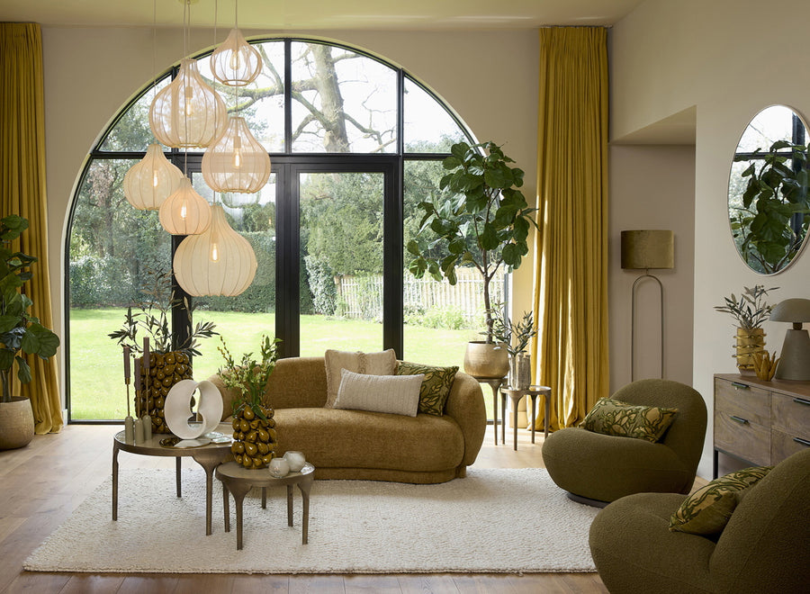 Light & Living Hanglamp Elati Zand