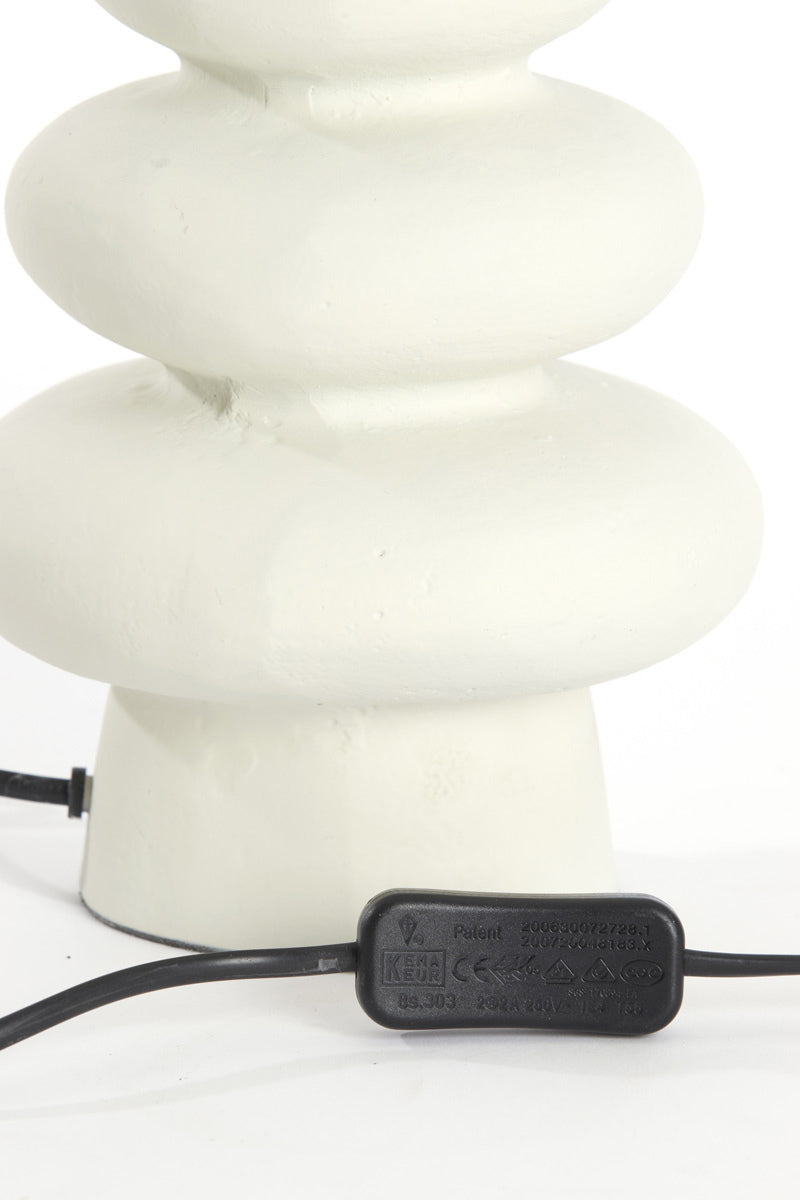 Light & Living Lampvoet Olona Crème