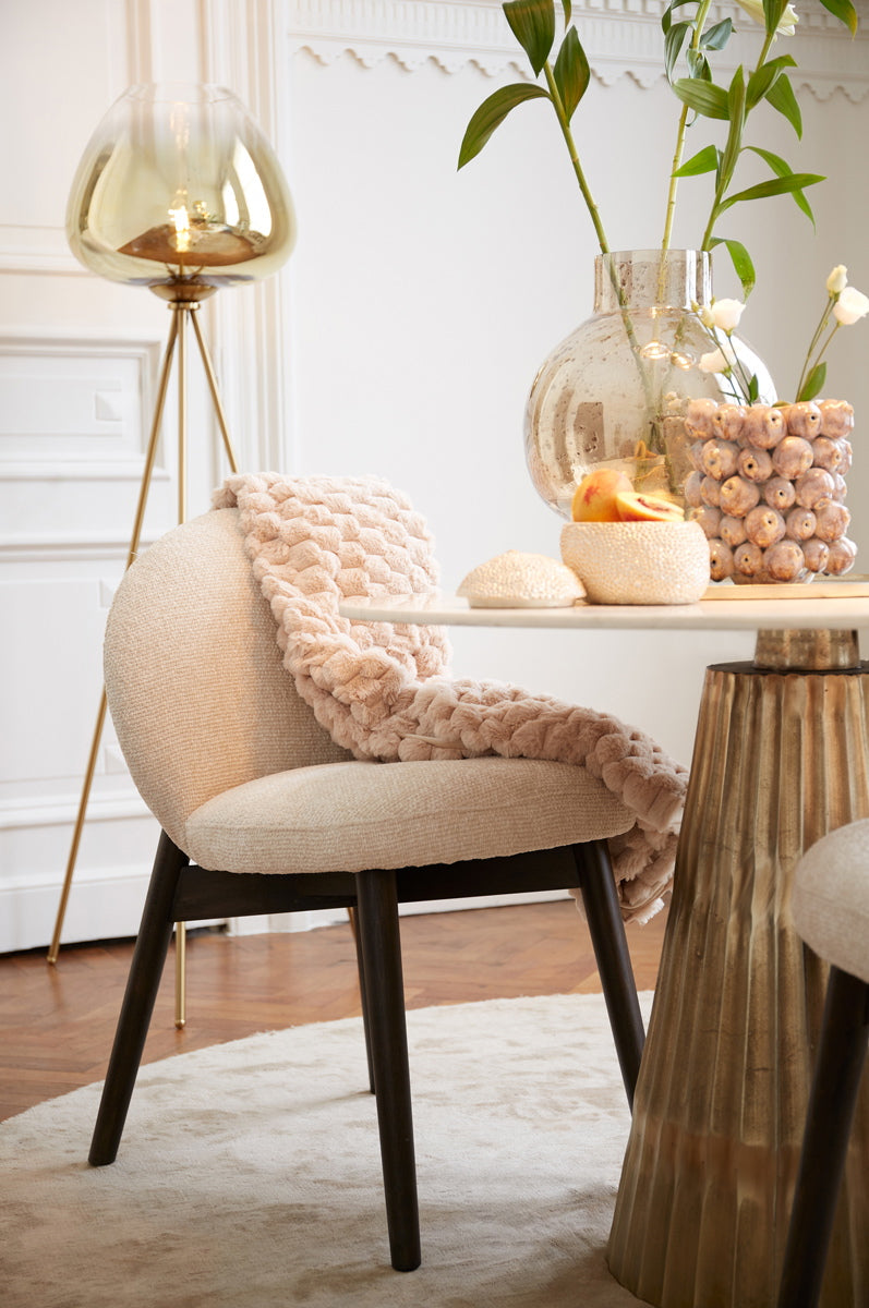 Light & Living Vloerlamp Mayson Driepoot Glas Goud 146cm