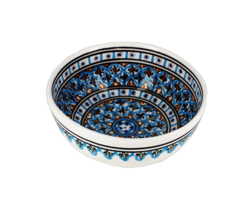 Tunesisch Servies – Handgemaakte Kom 15cm
