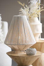 Light & Living Tafellamp Felida Crème Ø35cm