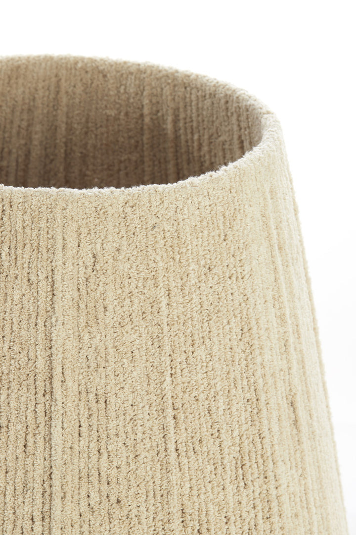 Light & Living Lampenkap Medana Drum Chenille Crème
