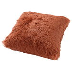Fluffy kussenhoes roze 60x60 cm – superzacht detail