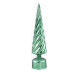 Kerstboom LED glas groen gedraaid 40 cm – PTMD Noran