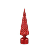 Kerstboom LED glas rood 35 cm – PTMD Noran