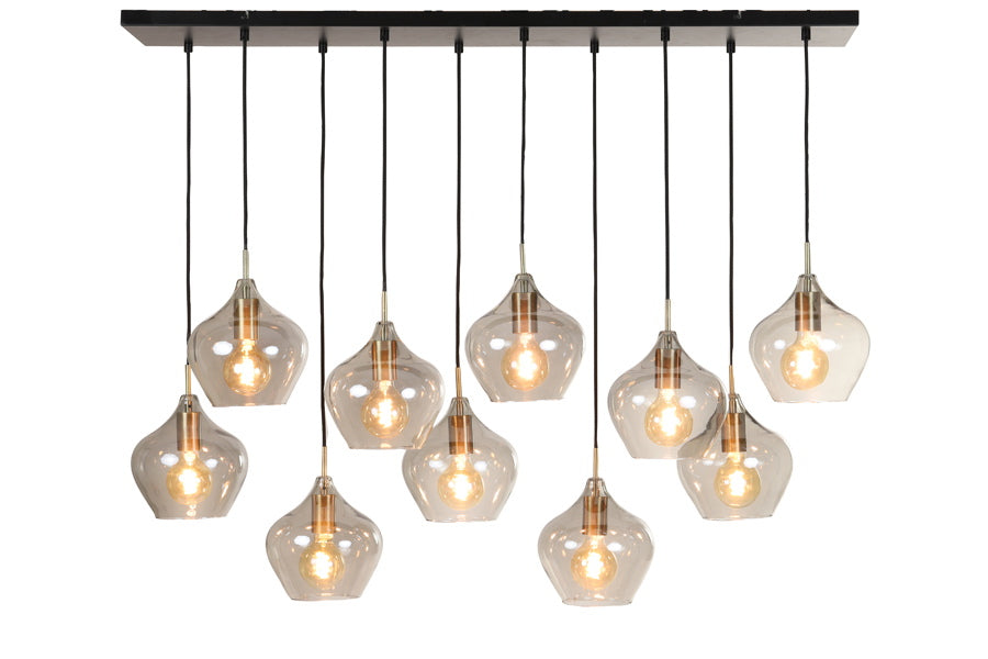 Light & Living Hanglamp Rakel Glas