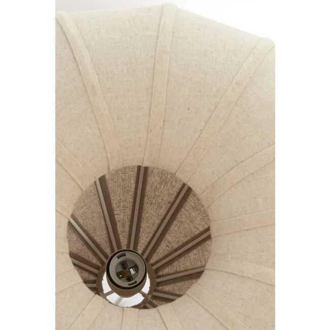 Hanglamp Ø60x42,5 cm ZUBEDA linnen naturel