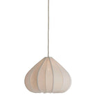 Light en Living Hanglamp ZUBEDA crème wit