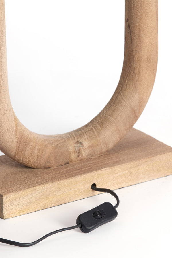 Light & Living Lampvoet Paceco Mangohout