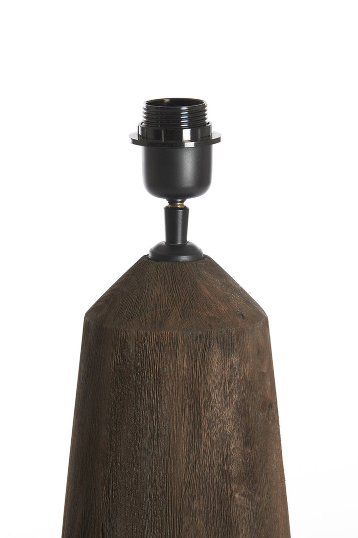 Light & Living Lampvoet Trapani Donkerbruin