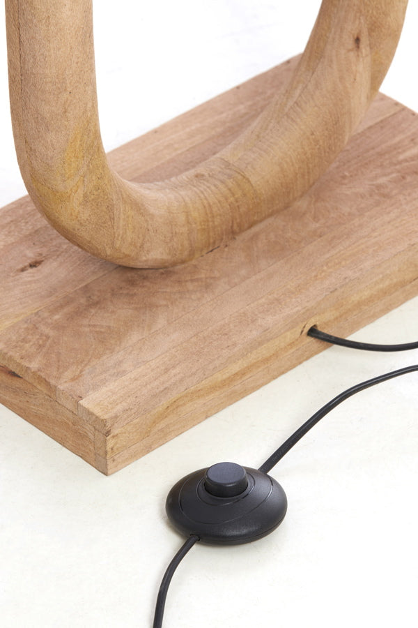 Light & Living Vloerlamp Paceco Mangohout