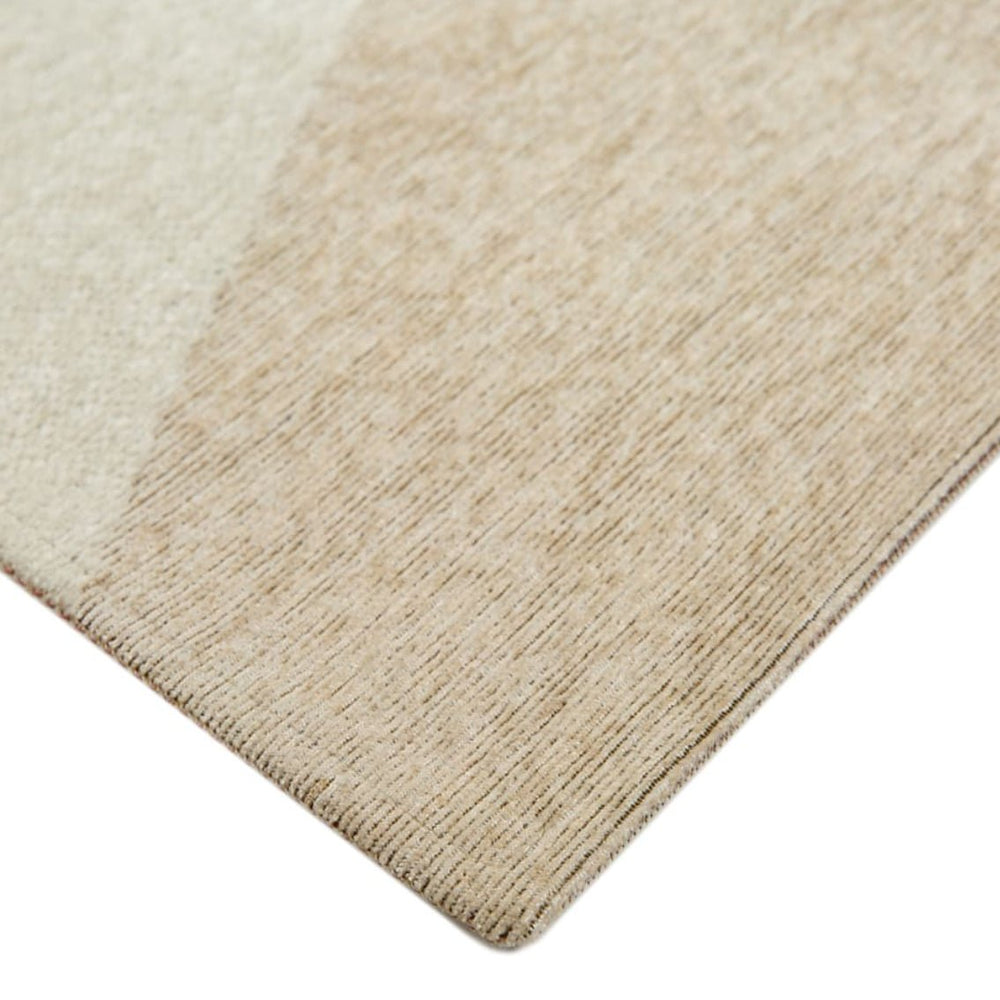Hoekdetail van het Brinker Etro vloerkleed Natural