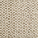 Close-up van de wol van het Brinker Boola vloerkleed Latte