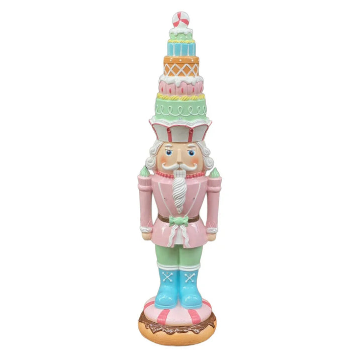 Kerst Notenkraker Candy Pastel 71cm