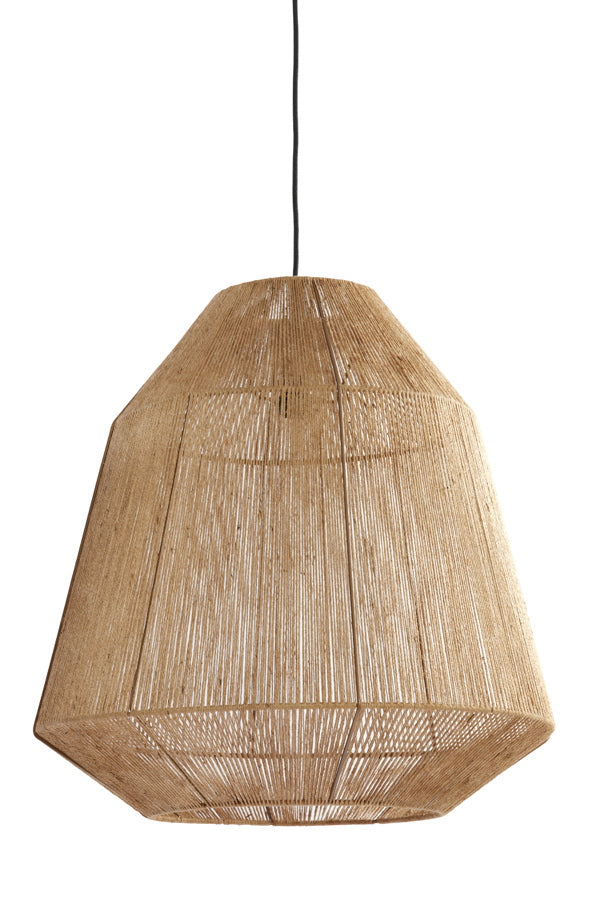 Light & Living Hanglamp Malva Jute Naturel