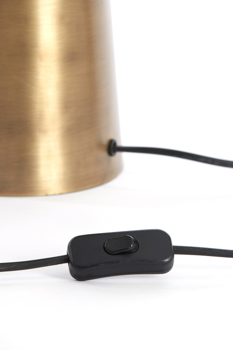 Light & Living Tafellamp Dita Antiek Brons